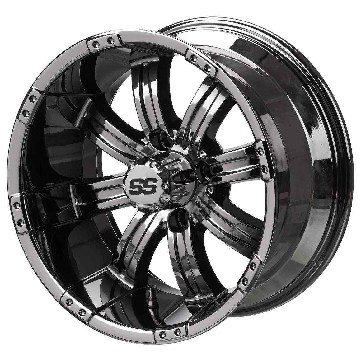 LSI 14" Casino Black Mirror Wheel