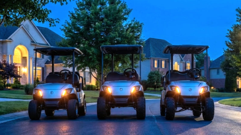 Off-Season Golf Cart Wheel Upgrades: How Size, Offset, and Hub Fit Change the Ride