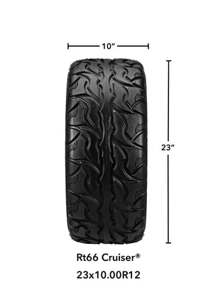 LSI 12" Yukon Mirror Wheel and Lifted Tire Combo (Centered)