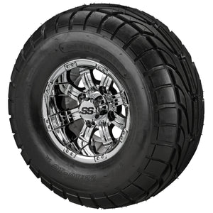 LSI 10" Casino Mirror Wheel and Lifted Tire Combo