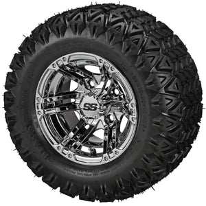 LSI 10" Yukon Mirror Wheel and Lifted Tire Combo