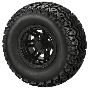 LSI 10" Yukon Matte Black Wheel and Lifted Tire Combo