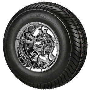 10" Warlock Wheels on LSI Elite Tires Combo