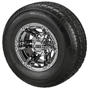 LSI 10" Yukon Mirror Wheel and Low Profile Tire Combo