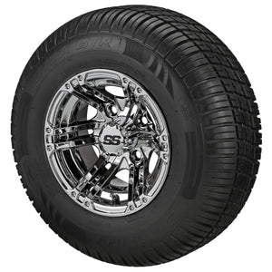 LSI 10" Yukon Mirror Wheel and Low Profile Tire Combo