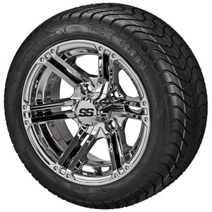 LSI 12" Yukon Mirror Wheel and Low Profile Tire Combo