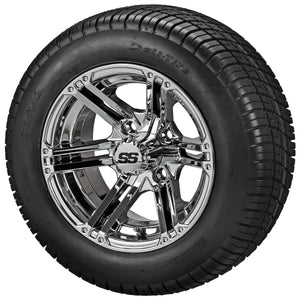 LSI 12" Yukon Mirror Wheel and Low Profile Tire Combo