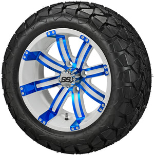 14" Casino Wheels on 22x10.00-14 Trail Fox A/T Tire Combo