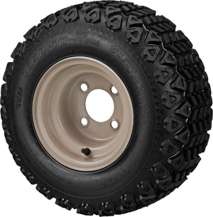 LSI 8" Stone Steel Wheel and Tire Combo (Centered)(Yamaha)