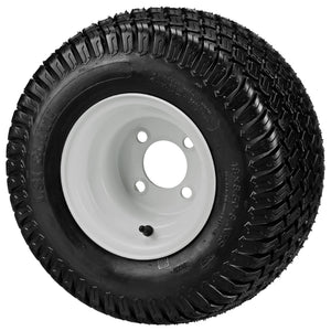 LSI 8" White Steel Wheel and Tire Combo