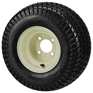 LSI 8" Almond Steel Wheel and Tire Combo (Centered)(Yamaha)