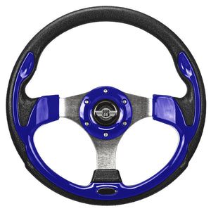 12.5" Blue Steering Wheel for EZGo