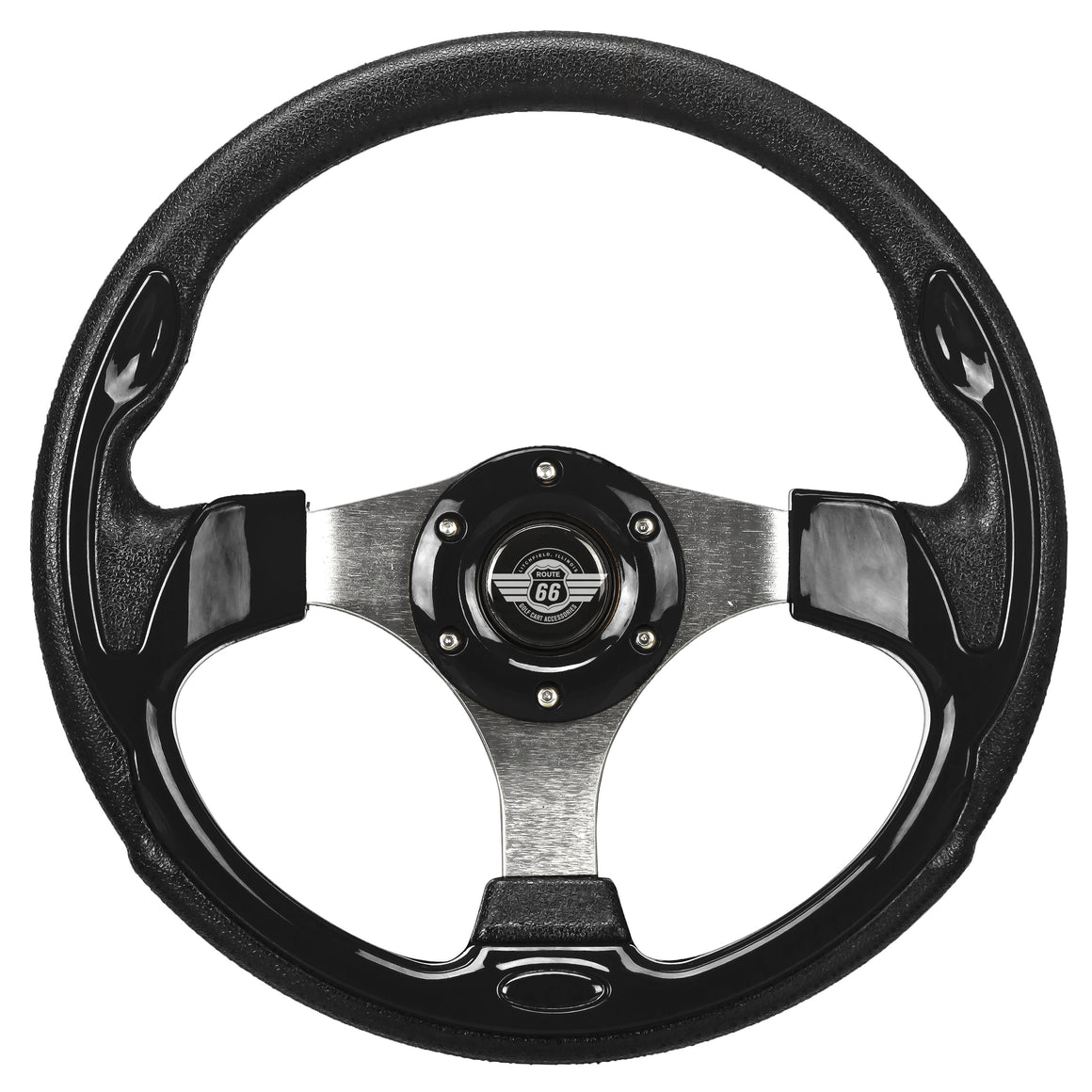 12.5" Black Steering Wheel for Club Car