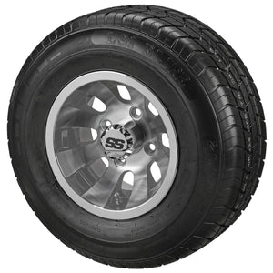 10" Gunslinger Wheels on LSI Elite Tires Combo