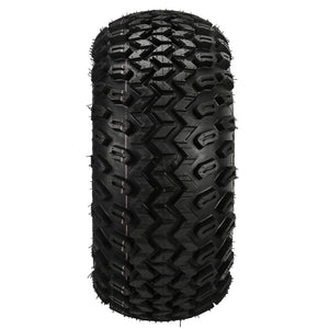 8" Offset Steel Wheels on 22x11.00-8 All-Terrain Tires Combo