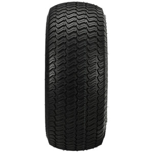 8" Centered Steel Wheels on Turf Tires Combo