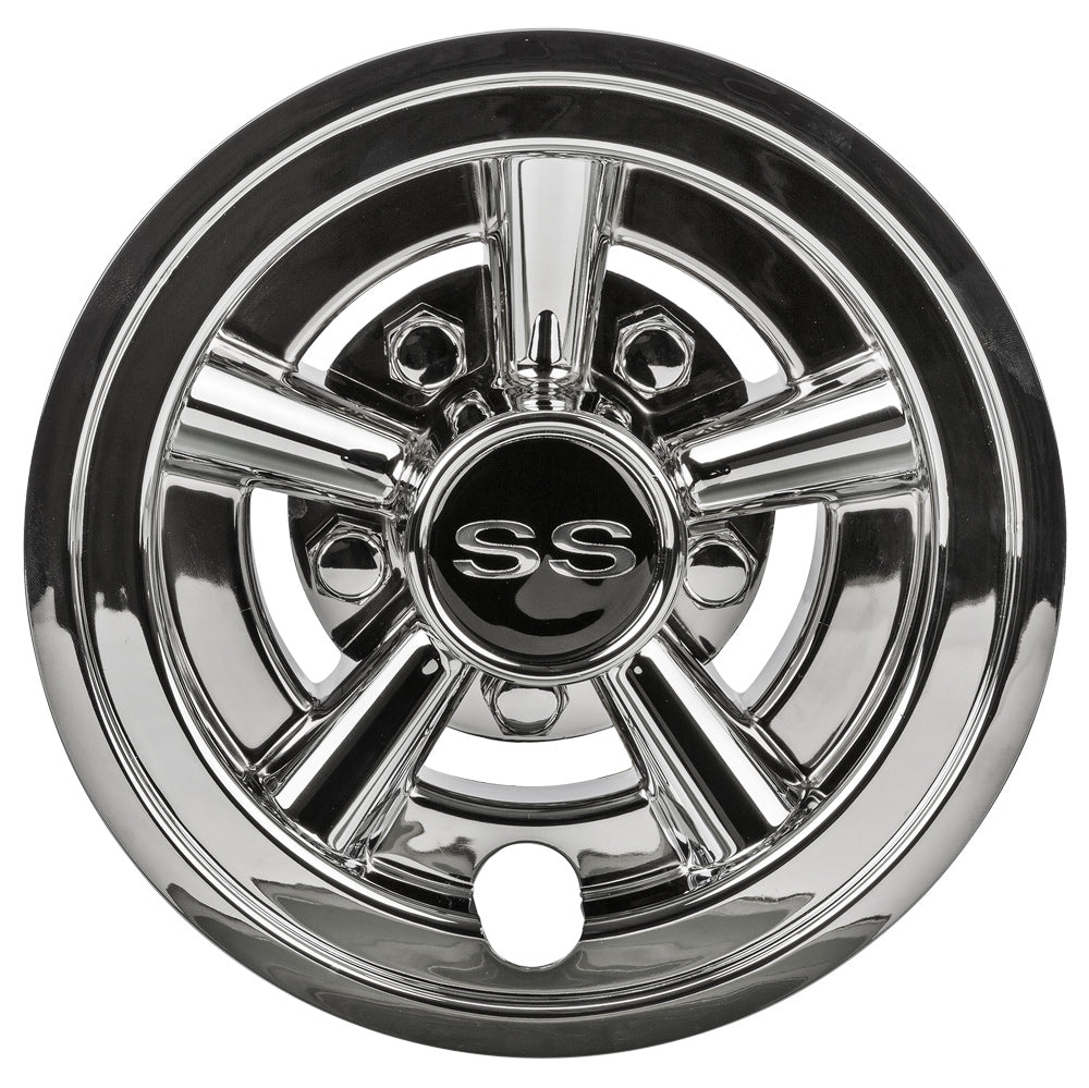 8" SS Chrome Wheel Cover