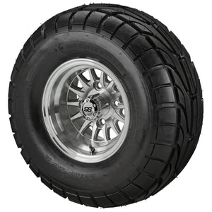 10" 14-Spoke Wheels on 22x10.00-10 LSI Elite A/T Tires Combo