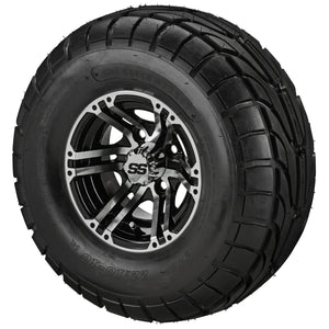 10" Yukon Wheels on 22x10.00-10 LSI Elite A/T Tires Combo