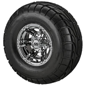 10" Yukon Wheels on 22x10.00-10 LSI Elite A/T Tires Combo