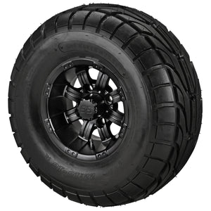 10" Casino Wheels on 22x10.00-10 LSI Elite A/T Tires Combo