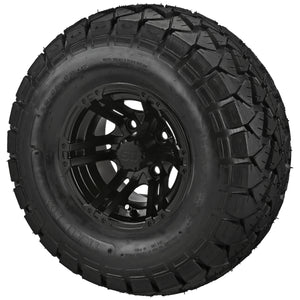 10" Yukon Wheels on 22x10.00-10 Trail Fox A/T Tires Combo