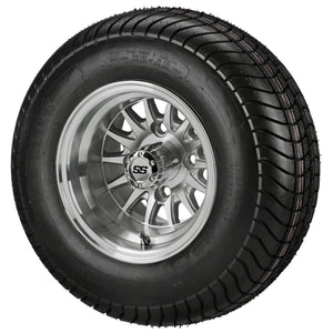 10" 14-Spoke Wheels on LSI Elite Tires Combo