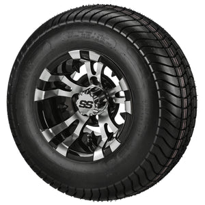 10" Warlock Wheels on LSI Elite Tires Combo