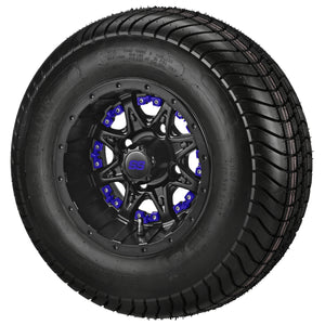 10" Revenge Matte Black on LSI Elite Tire & Wheel Combos