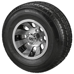 10" Gunslinger Wheels on LSI Elite Tires Combo