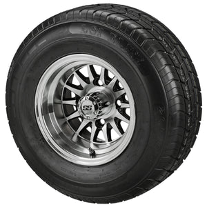 10" 14-Spoke Wheels on LSI Elite Tires Combo