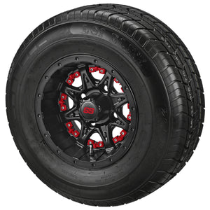 10" Revenge Matte Black on LSI Elite Tire & Wheel Combos