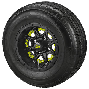 10" Revenge Matte Black on LSI Elite Tire & Wheel Combos