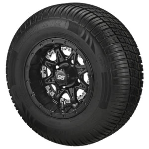10" Revenge Matte Black on Deli Tire & Wheel Combos