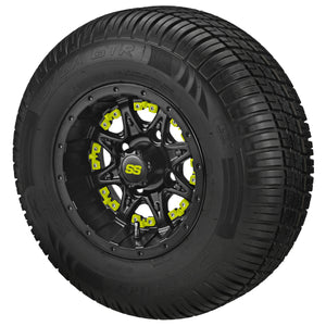 10" Revenge Matte Black on Deli Tire & Wheel Combos