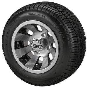 10" Gunslinger Wheels on Deli Tires Combo