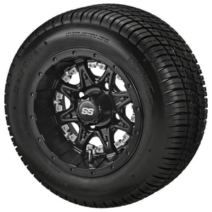 10" Revenge Matte Black on Deli Tire & Wheel Combos