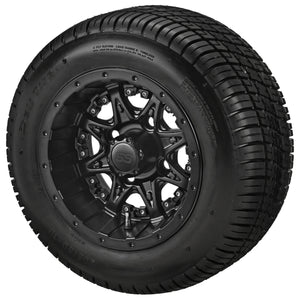 10" Revenge Matte Black on Deli Tire & Wheel Combos