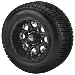 10" Revenge Matte Black on Deli Tire & Wheel Combos