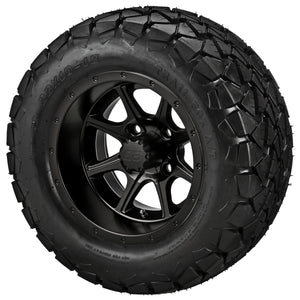 12" Azusa Wheels on 22x10.00-12 Trail Fox A/T Tires Combo