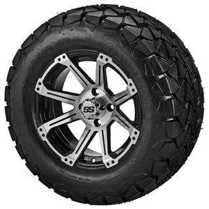 12" Rampage Wheel on 22x10.00-12 Trail Fox A/T Tires Combo