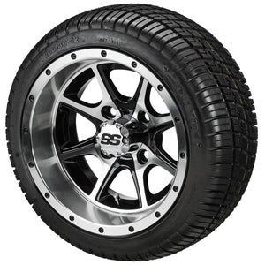 12" Azusa Wheels on 205/30-12 Deli Tires Combo