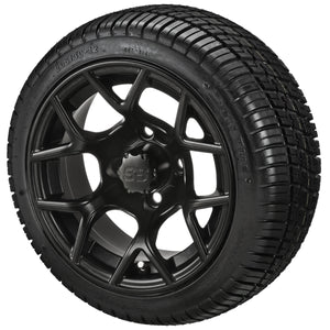 12" Ninja Wheels on 205/30-12 Deli Tires Combo
