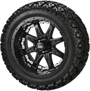 14" Revenge Wheels on 23x10.00-14 Sierra Classic Tires Combo