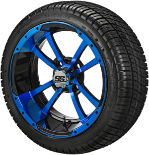 14" Maltese Cross Wheels on 205/30-14 Deli Tires Combo
