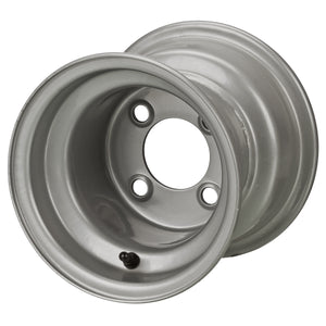 LSI 8" Offset Silver Steel Wheel