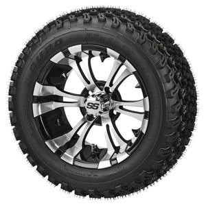 14" Warlock Wheels on 23x10.00-14 Duro Desert Tires