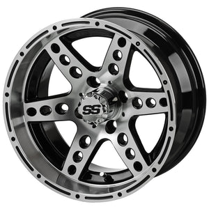 14" Chaos Wheels on 23x10.00-14 Duro Desert Tires